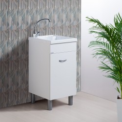 Lavatoio 45X50 Vasca ABS Strofinatoio Incorporato - 1