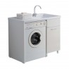 Mobile  Coprilavatrice 106 x 60   lavatoio ABS vari colori - 2