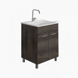 Lavatoio 60X50 con vasca sistema Zeus ABS/Metacrilato - 4
