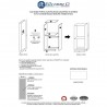 Colonna per inserimento lavatrice e asciugatrice in kit - 3