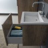 UNIKA - Composizione lavanderia cm 200 con lavabo mod. ZEUS - 4