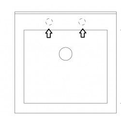 Foratura Lavello in Ceramica per installazione Rubinetteria - 3