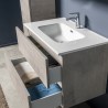 Unika Composizione mobile  80 cm , Colonna 174 cm  ,  specchio - 5