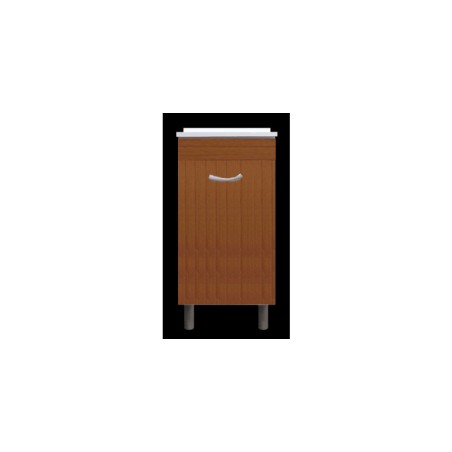 Base per cucina 40x50 H88cm 1 anta Teak - 1