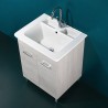 Mobile a terra 60X50 lavabo in ceramica - 3