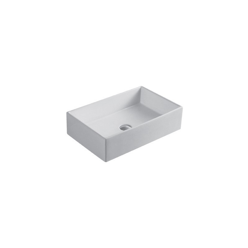 Lavabo d'appoggio Rettangolare 60*39,5 NO FORO - 1