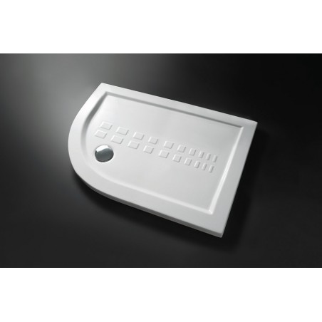 Piatto doccia in ceramica Angolare 90X90 Sx SP 5,5 Cm Althea ITO - 1
