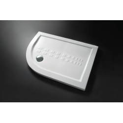 Piatto doccia in ceramica Angolare 80X80 SP 5,5 Cm Althea ITO - 1