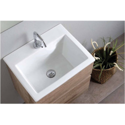 Mobile a terra  con lavatoio in Ceramica 60x50x h86
