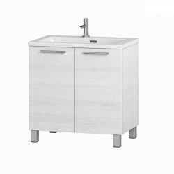 Mobile a terra  con lavatoio in Ceramica 60x50x h86