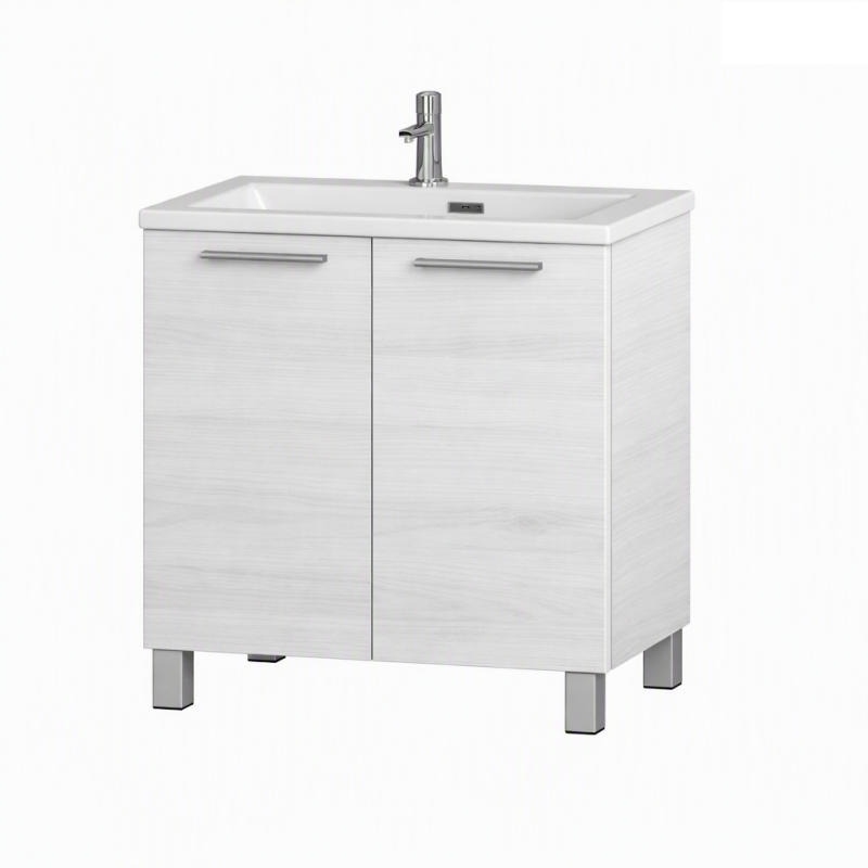 Mobile a terra  con lavatoio in Ceramica 60x50x h86