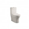SOLI RIMLESS - WC MONOBLOCCO INSTALLAZIONE FILOMURO CM62X38 H.82 senza brida - 1