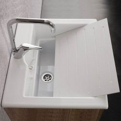 Lavatoio 60X50 con vasca sistema Zeus ABS/Metacrilato - 1
