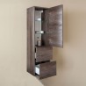 Colonna 35X32,5X124 con anta e due cassetti - 4