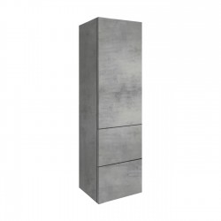 Colonna 35X32,5X124 con anta e due cassetti - 6