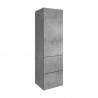 Colonna 35X32,5X124 con anta e due cassetti - 6